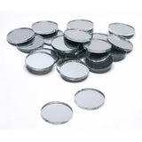 Miroirs ronds en verre 3/4" 10/pqt