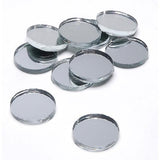 Miroirs ronds en verre 1/2" 10/pqt