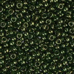 11/0 Miyuki Seed Beads #0306 Olive Gold Luster 22g