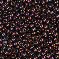 11/0 Miyuki Seed Beads #0460 Metallic Raspberry 22g
