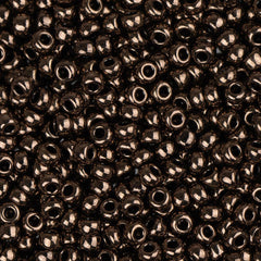 11/0 Miyuki Seed Beads #0461 Matte Metallic Chocolate 22g
