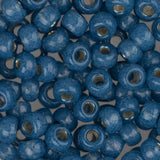 6/0 Miyuki Seed Beads #0648 S/L Denim Blue Opal Alabaster 22g