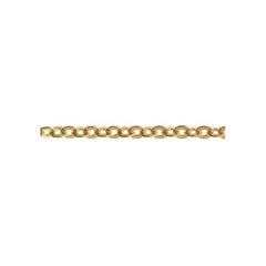 Chain Rolo 2x2.5mm Links Brass 1m