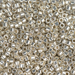 11/0 Delica Bead #0035 Galvanized Silver 5.2g