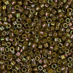 11/0 Delica Bead #0133 Olive AB Gold Luster 5.2g