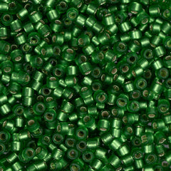 11/0 Delica Bead #0688 Medium Green Semi-Matte 5.2g