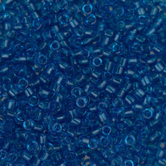 11/0 Delica Bead #0714 Transparent Capri Blue 5.2g