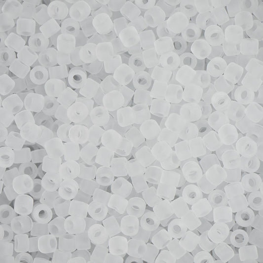 11/0 Delica Bead #0741 Crystal Matte 5.2g