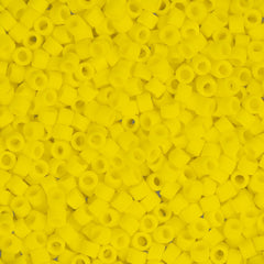 11/0 Delica Bead #0751 Yellow Matte 5.2g