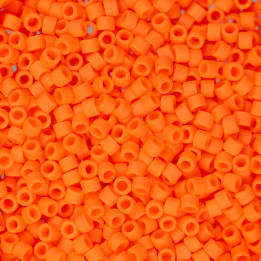 11/0 Delica Bead #0752 Orange Matte 5.2g
