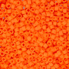 11/0 Delica Bead #0752 Orange Matte 5.2g