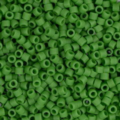 11/0 Delica Bead #0754 Green Pea Matte 5.2g