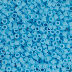 11/0 Delica Bead #0755 Turquoise Blue Matte 5.2g