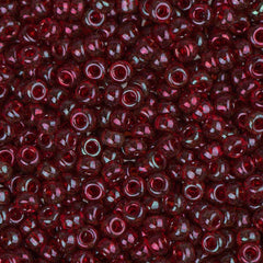 11/0 Miyuki Seed Beads #0315 Burgundy Gold Luster 22g