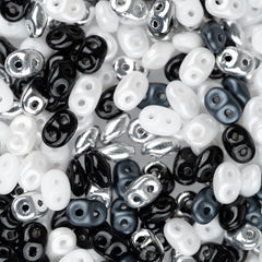 Czech Superduo Beads 24g Formal Affair