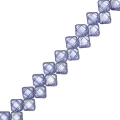 Czech Silky Beads 40/strand - Sapphire Luster