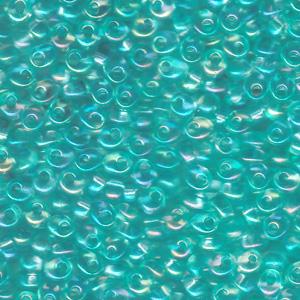 Magatama Beads #2154 Tr Mint Green AB 23g