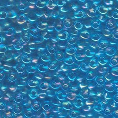 Magatama Beads #2155 Tr Light Blue AB 23g
