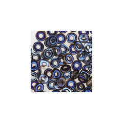 *Czech O Beads 8.1g Crystal Azuro