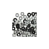 *Czech O Beads 8.1g Jet Labrador