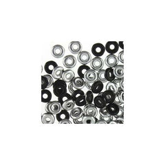 *Czech O Beads 8.1g Jet Labrador