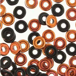 Tchèque O Beads 8.1g Jet Sunset