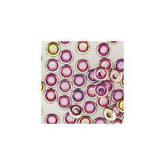 *Czech O Beads 8.1g Jet Full Vitrail