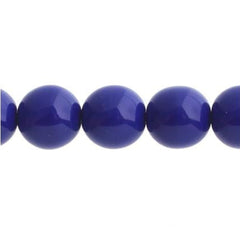 Czech Druk 3mm Beads 62/strand Opaque Cobalt
