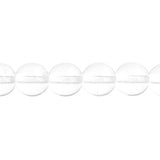 Czech Druk 3mm Beads 62/strand Trans Crystal
