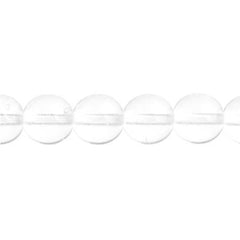 Czech Druk 3mm Beads 62/strand Trans Crystal