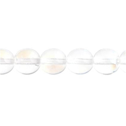 Czech Round Druk Beads 3mm Transparent Crystal AB 62/strand