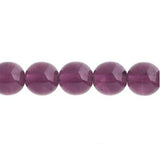 Czech Druk 3mm Beads 62/strand Trans Amethyst