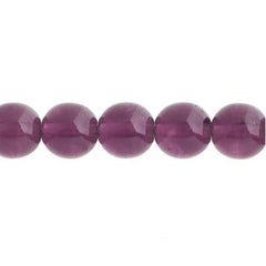 Czech Druk 3mm Beads 62/strand Trans Amethyst