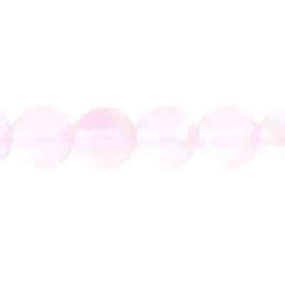 Czech Round Druk Beads 3mm Transparent Rose AB 62/strand