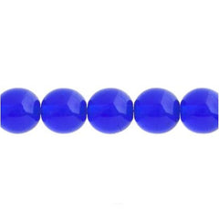 Czech Druk 3mm Beads 62/strand Trans Sapphire