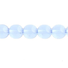 Czech Druk 3mm Beads 62/strand Trans Light Sapphire