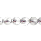 Czech Round Druk Beads 3mm Transparent Crystal Light Vitrail 62/strand