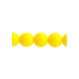 Czech Druk 4mm Beads 45/strand Opaque Yellow
