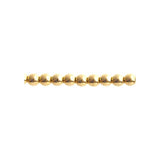 Czech Round Druk Beads 4mm Transparent Crystal Aurumx2 45/strand