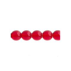 Czech Druk 4mm Beads 45/strand Trans Siam