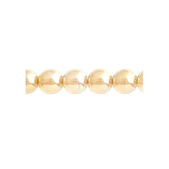 Czech Druk 8mm Beads 22/strand Trans Crystal Celsian