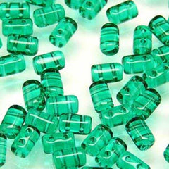 *Czech Rulla Beads Emerald 22g